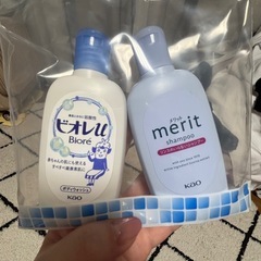 ミニサイズ　ボディソープとリンスインシャンプーの画像