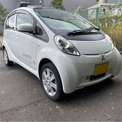 車検８年3月迄　三菱アイミーブG 社外オーディオの画像