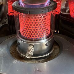 ニッセイ　石油ストーブ　動作確認済み　2008年製の画像