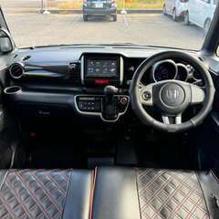 【自社ローン】ホンダ N-BOXカスタムG Lパッケージ メモリーナビ バックカメラ ETC 横滑り防止装置 フルセグTV ドラレコ 片側電動スライドドア キーレス スマートキー 純正アルミホイール 盗難防止装置の画像