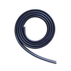 ゴム製U字エッジバンド 1m ソフト エッジプロテクター カバー エッジガード エッジバンディング 汎用 フリーサイズ カット加工 防塵 滑り止め 部品 溝幅1mm 2mmの画像