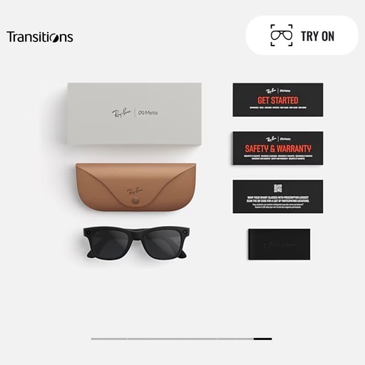 レイバン Ray-ban Meta Gen2 第2世代 Wayfarer AIグラス 調光レンズ