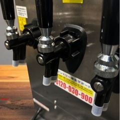 値下げ！希少！早い者勝ち！生ビールサーバー 3口 動作確認済みの画像