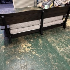 ニトリ　3人用布張りソファー！の画像