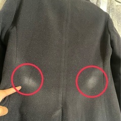 男性　冬用コート(※一部よごれや破れあり)の画像