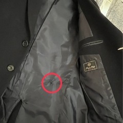 男性　冬用コート(※一部よごれや破れあり)の画像