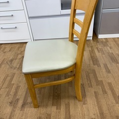 【ドリーム川西店限定】☆ジモティー見たよ割引☆ ダイニングチェア  クリーニング済み 【2125560000037589 】の画像