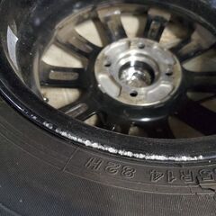 中古　アルミホイール　ヨコハマタイヤ　ノーマル４本セットの画像