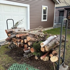 薪ストーブ用に薪を譲ってください