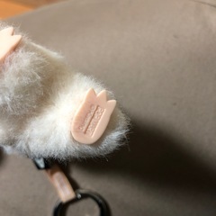 ラブブ イニシャル ぬいぐるみペンダント Aの画像