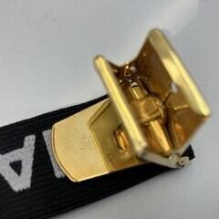 CHANEL シャネル アームバンド ロゴ アームクリップ ゴールド 片側のみ / ゴム破損あり 実用可（保持力弱め）の画像