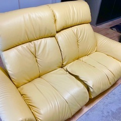 MARICHIリクライニングソファ2点セットの画像