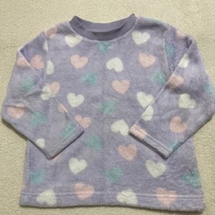 フリースパジャマ　110の画像