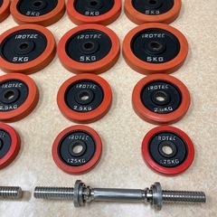 IROTEC ダンベル60kgセットの画像