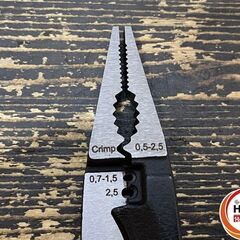 【久留米】【引き取り限定】【保管未使用品】KNIPEX クニペックス 13-91-200  プライヤー 電気設備用マルチプライヤー 寸法:200×85×20mm ※外箱にイタミ有の画像