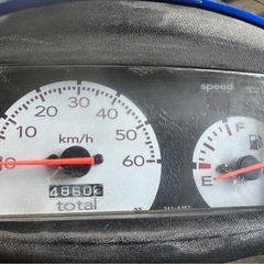 ⚠️B品⚠️ スズキ レッツ2 LETS2 CA1PA　原付 4860km 原付 2スト 無料配送有 現状販売 現車確認必須❗️ バンガレージ神奈川の画像