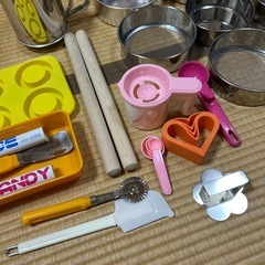 製菓　道具　まとめ売り　セット　お菓子作り　パン作り売ります　大阪　の画像