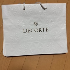 DECORTE 紙袋等の画像