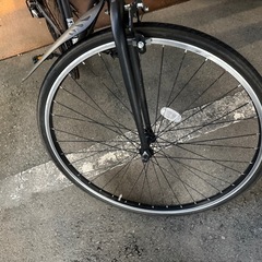 お引き取り確定しました⭐︎マットブラックカラーの自転車　現地引き取りの画像