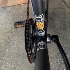 お引き取り確定しました⭐︎マットブラックカラーの自転車　現地引き取りの画像