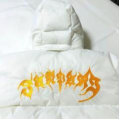 【新品 タグ付き / JANPARI】ジャンパリ ホワイトダウンジャケット Sの画像