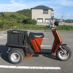 カスタム車両　ミニカー登録　実働ジャイロアップ　自賠責保険R8/7月まで付けますの画像