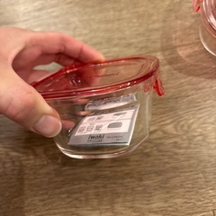 イワキ　ガラス容器　新品未使用２個の画像