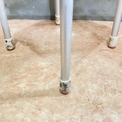 パール金属 スタイルピュア バススツール 40cm ホワイト H-4338の画像