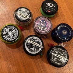 ハイパーヨーヨー7個セット　ケース付きの画像