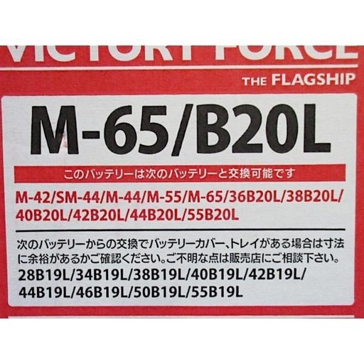 新品 2025年　M65 L Rバッテリー