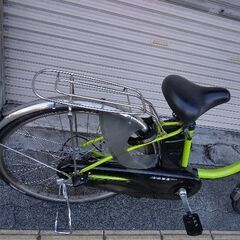 [Panasonic]ViVi(ビビ)DX 26吋電動アシスト自転車 8.9Ahバッテリー+充電器+キー2本付き(フレッシュグリーン)の画像
