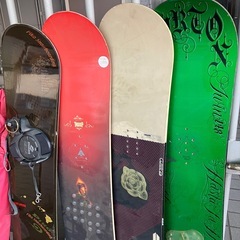 【お話し中】0円❗️スノーボード板 スキーおまとめの画像