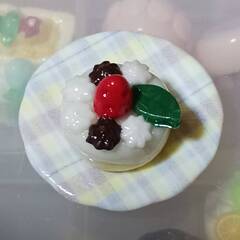 今だけキャンペーン　クリスマスマルチーズ　　手作り樹脂ケーキ付き　羊毛フェルトの画像