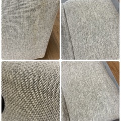 S268 ⭐ NITORI ニトリ 電動リクライニングソファ ファブリック 幅75cm USEDの画像