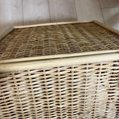 ラタンかごの画像