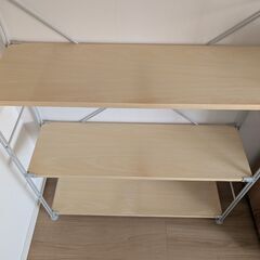 無印良品のユニットシェルフの画像
