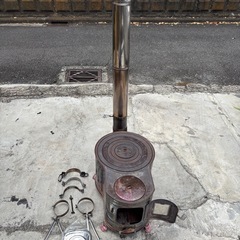 ホンマ薪ストーブ時計1型セットの画像