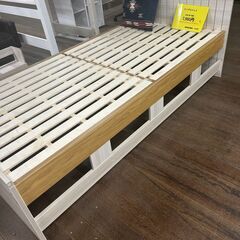【新品】2WAY　シングルベット　ヴェル　柵あり　柵なし　スノコ下収納お引き取り専用（佐賀）の画像