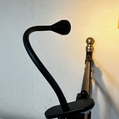 無料／IKEA 黒スチールベッド（マットレス付き）※自取・要分解の画像