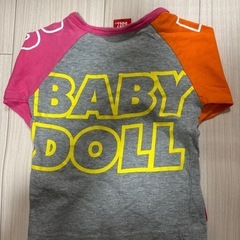 ベビードール女の子服の画像