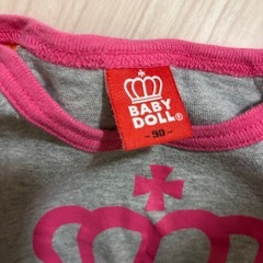 ベビードール女の子服の画像
