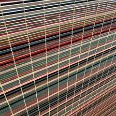 カラフルすだれ ブラインド 2本セット　　の画像