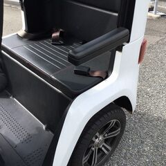 横浜市発　☆美車☆　サイド雨除けカバー付き　ビークルファン　EVトゥクトゥク　電動トライク　ホワイト色　白色　EVトライク　電動トゥクトゥク　EVTUKTUK　電動バイクの画像