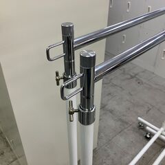 中古 美品 業務用 ハンガーラック パイプハンガー 業務用ハンガー　上下伸縮　W900　頑丈　愛知県 一宮市 名古屋 稲沢 江南 岩倉 岐阜 羽島 各務ヶ原 三重 愛知 グッドプライス一宮の画像