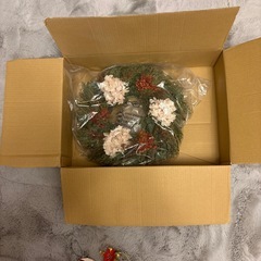 フランフランのフラワーリースの画像