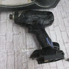 日立 WH14DSAL インパクトドライバ 軸ブレ有 本体＋ケース+充電器 現状品【ハンズクラフト宜野湾店】の画像