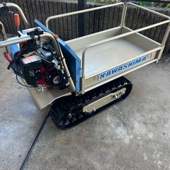 美品実働/中古農機具【カワシマ運搬車　EC85H 積載250kg 手動ダンプ】引き取り希望です🙇‍♂️の画像
