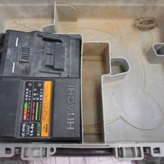 日立 WH14DSAL インパクトドライバ 軸ブレ有 本体＋ケース+充電器 現状品【ハンズクラフト宜野湾店】の画像