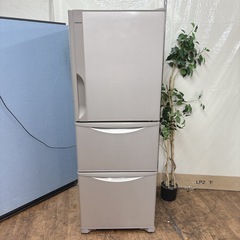 I329 🌈 ジモティー限定価格！ HITACHI 冷蔵庫 (265L) 3ドア ⭐ 動作確認済 ⭐ クリーニング済の画像