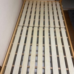 無印良品　ベッドフレームの画像